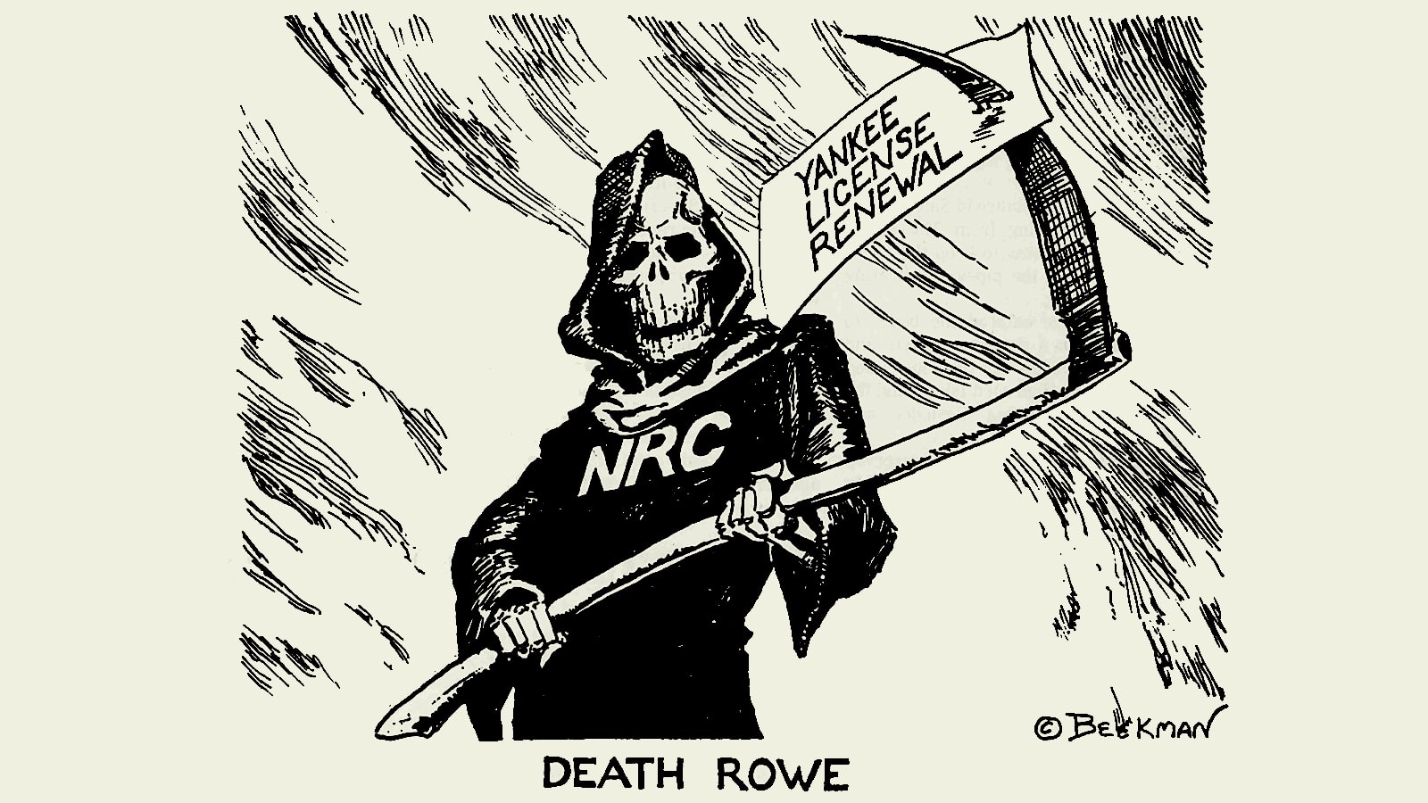 Bernie Sanders Calls For Yankee Rowe Nuclear Power Plant Shutdown In Rowe, MA