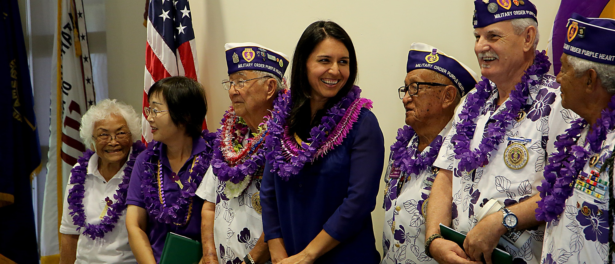 Honoring Hawaii Purple Heart Recipients At Official Medal Presentation Ceremony