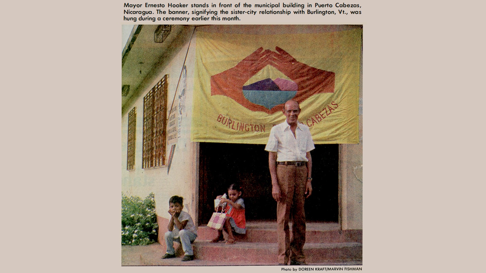 Mayor Bernie Sanders Establishes Burlington And Puerto Cabezas, Nicaragua Sister Cities Program