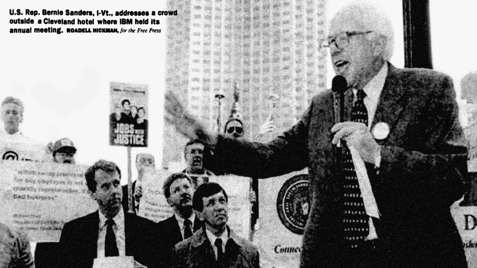 Rep. Bernie Sanders Stands With IBM Employees To Restore Pension Benefits