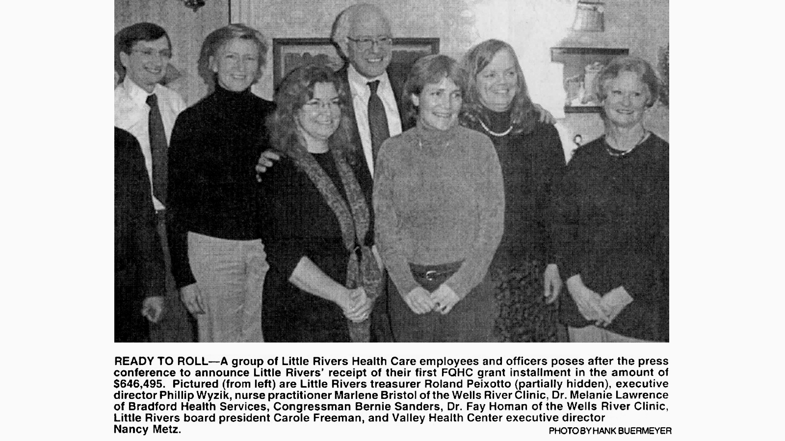 Rep. Bernie Sanders Provides $11 Billion Expansion For Federally Qualified (Community) Health Centers (FQHC)